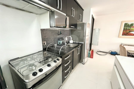 Apartamento à venda ou para alugar com 2 quartos, sendo 1 suíte, em Brooklin, São Paulo, SP