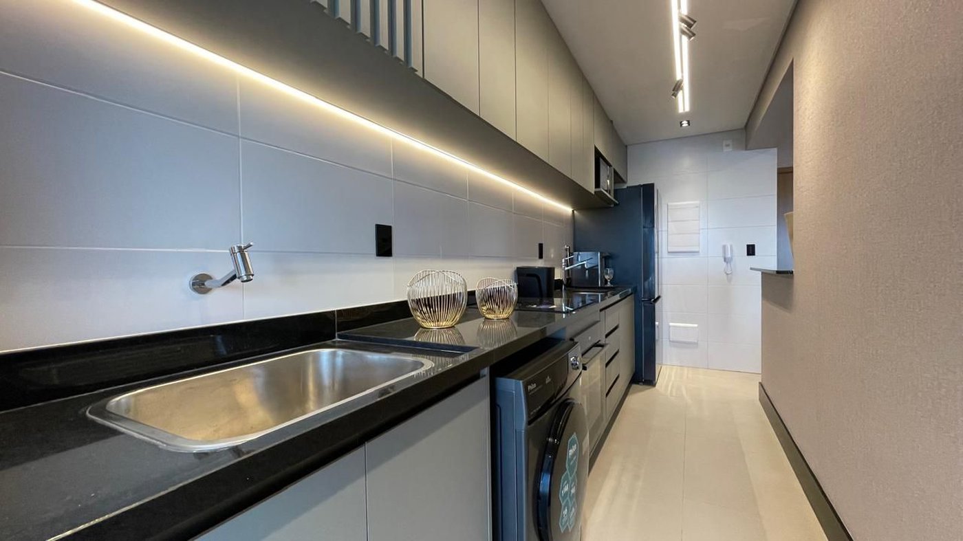 Apartamento com 1 dormitório à venda, 60 m² por R$ 990.000,00 - Boqueirão - Santos/SP