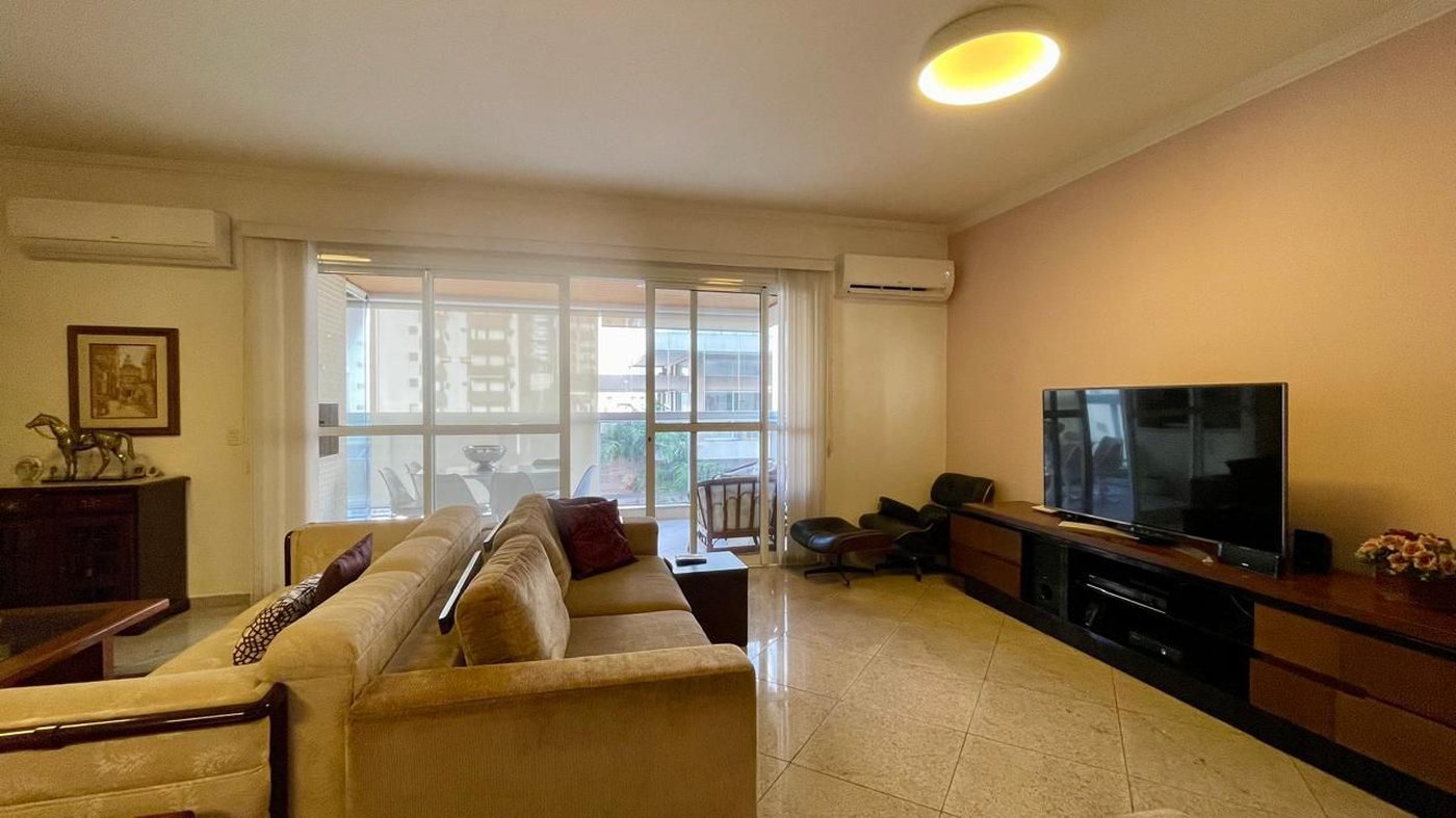 Apartamento com 4 dormitórios à venda, 217 m² por R$ 2.700.000,00 - Gonzaga - Santos/SP