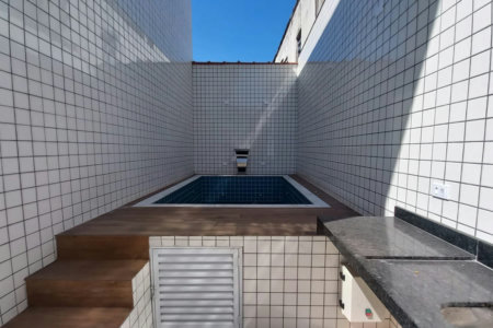 Casa com 3 dormitórios à venda, 100 m² por R$ 1.267.000,00 - Embaré - Santos/SP