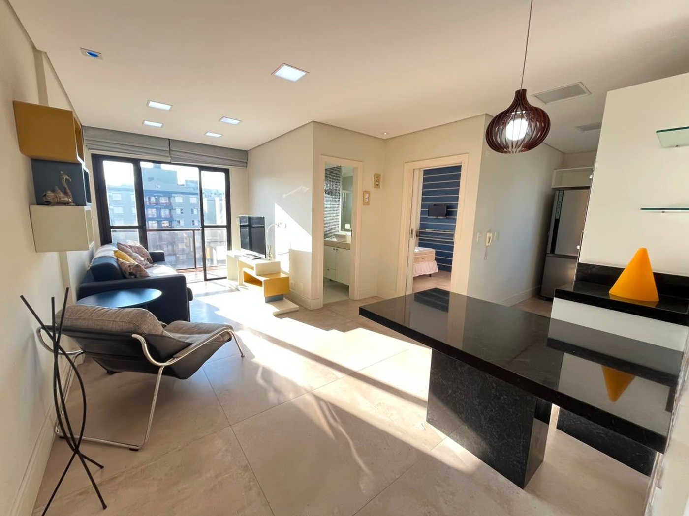 Apartamento com 1 dormitório à venda, 45 m² por R$ 290.000,00 - Jardim Três Marias - Guarujá/SP
