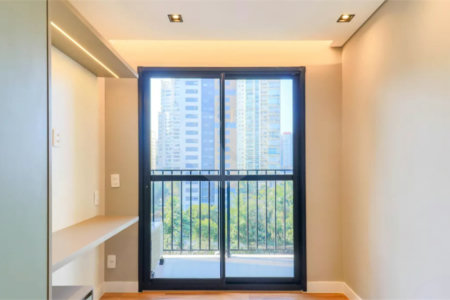 Apartamento para alugar com 1 quarto em Campo Belo, São Paulo, SP