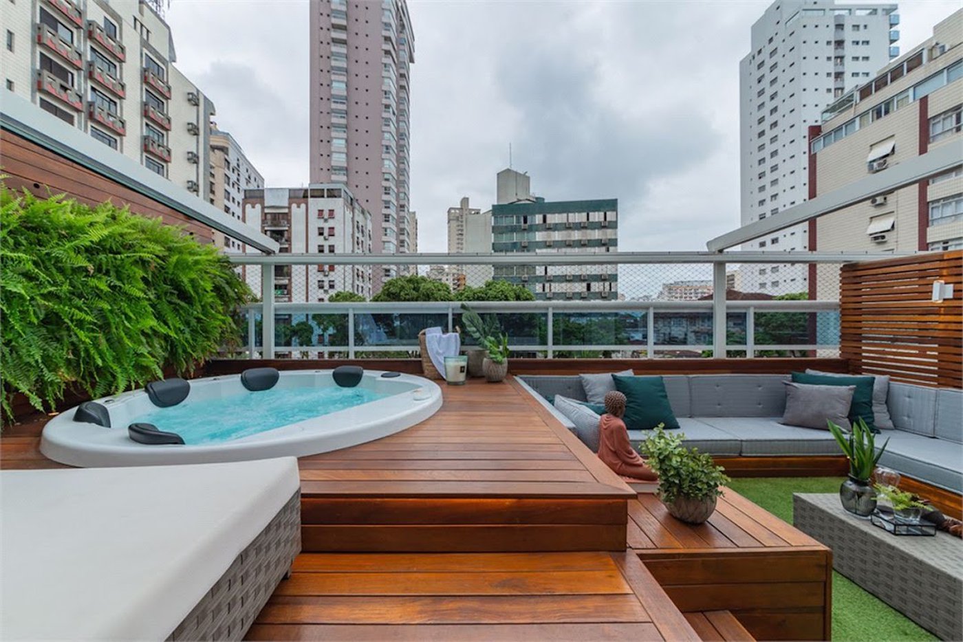 Apartamento Garden com 3 dormitórios à venda, 143 m² por R$ 3.350.000,00 - Boqueirão - Santos/SP