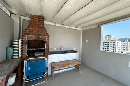 Apartamento com 3 dormitórios à venda, 110 m² por R$ 950.000,00 - Campo Grande - Santos/SP