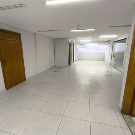 Sala Comercial para locação, Marapé, Santos - SA0043.
