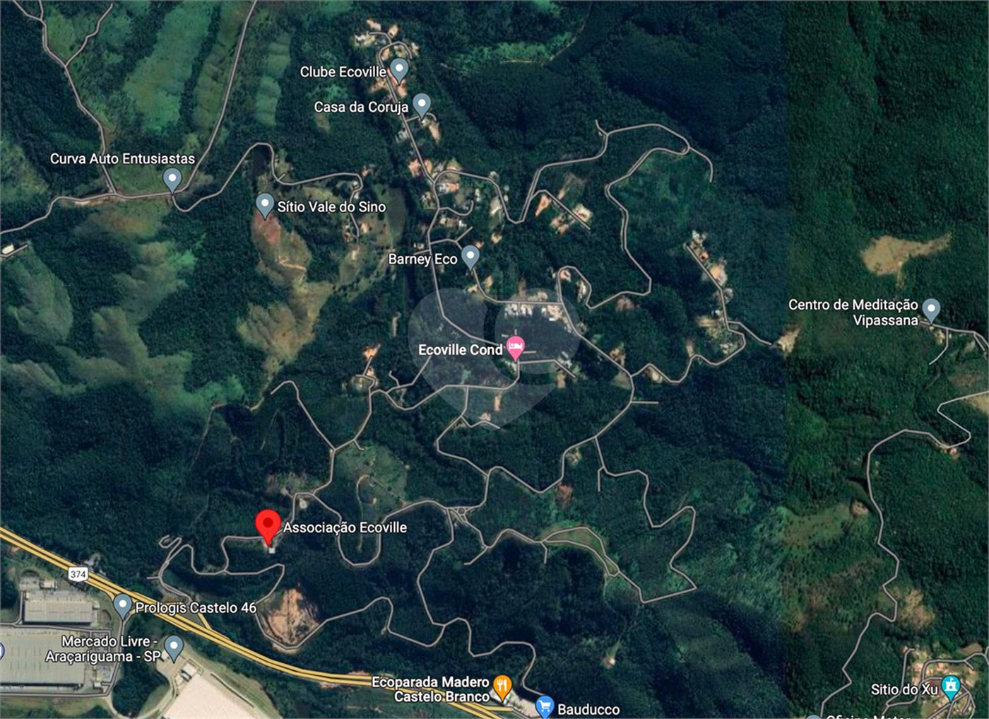 Terreno à venda com 1 quarto no condomínio Ecovile Araçariguama, Araçariguama - SP