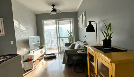 Apartamento à venda com 1 quarto em Brooklin Paulista, São Paulo, SP