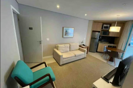 Apartamento com 1 dormitório à venda, 45 m² por R$ 780.000,00 - Gonzaga - Santos/SP