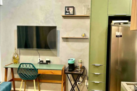 Apartamento à venda com 1 quarto em Pinheiros, São Paulo, SP
