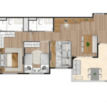 Apartamento à venda com 2 quartos, sendo 1 suíte,  em Jaguaré, São Paulo, SP