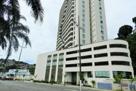 Sala na Cobertura para alugar, 95 m² por R$ 5.708/mês - Valongo - Santos/SP