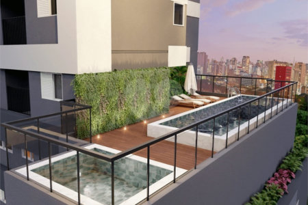Apartamento à venda com 1 quarto em Vila Azevedo, São Paulo, SP
