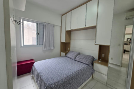 Apartamento com 1 dormitório, 45 m² - venda por R$ 670.000,00 ou aluguel por R$ 5.000,00/mês - Boqueirão - Santos/SP
