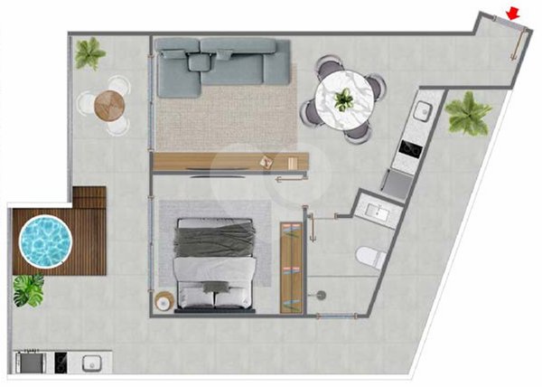 Apartamento 85m² 5