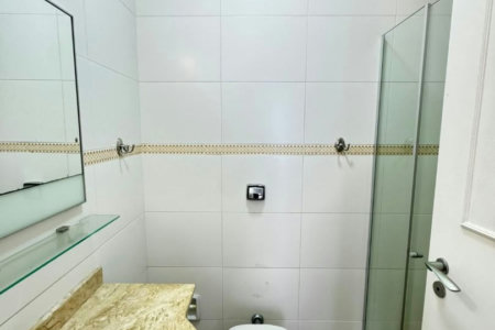 Apartamento com 2 dormitórios para alugar, 113 m² por R$ 5.900,02/mês - Gonzaga - Santos/SP