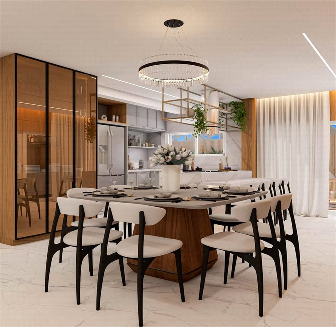 Casa à venda com 3 suítes no condomínio Residencial Donatello, Mogi das Cruzes - SP
