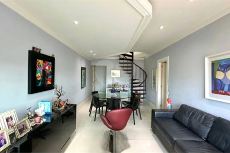 Duplex à venda com 3 quartos, sendo 1 suíte, em Leblon, Rio de Janeiro, RJ