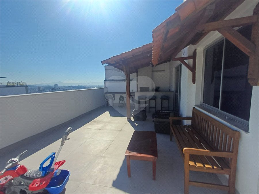 Cobertura à venda com 3 quartos em Rio Comprido, Rio de Janeiro, RJ