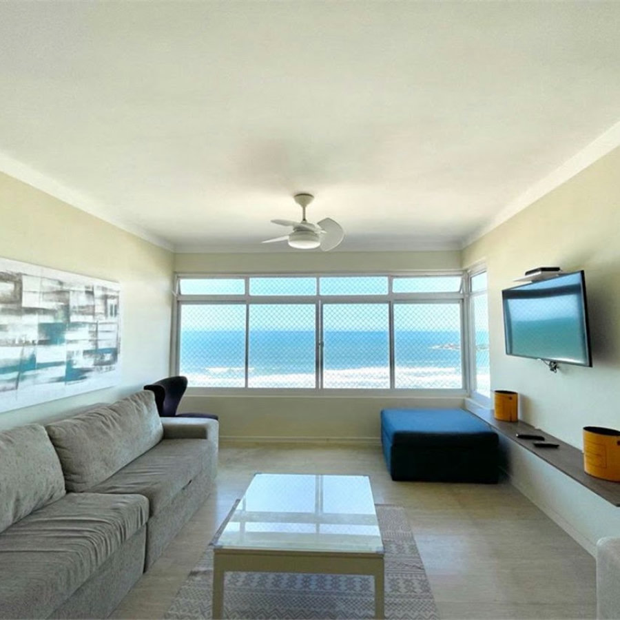 Apartamento Frente Mar com 4 Quartos para Venda ou Locação em Pitangueiras – Guarujá/SP