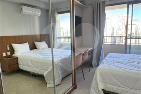 Apartamento para alugar com 1 quarto em Vila Olímpia, São Paulo, SP