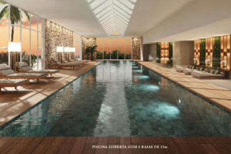 Vende-se lançamento alto padrão/Ponta da Praia com 4 dorm /suíte/wc social e de serviço/4 vagas