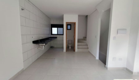 Casa com 2 dormitórios à venda, 100 m² por R$ 560.000,00 - Marapé - Santos/SP