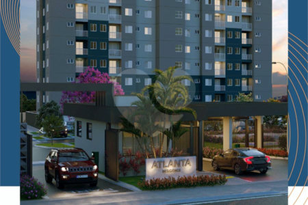Apartamento à venda com 2 quartos em Caguassu, Sorocaba, SP