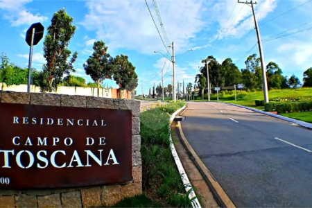 Terreno à venda com 1 suíte no condomínio Campo de Toscana, Vinhedo - SP