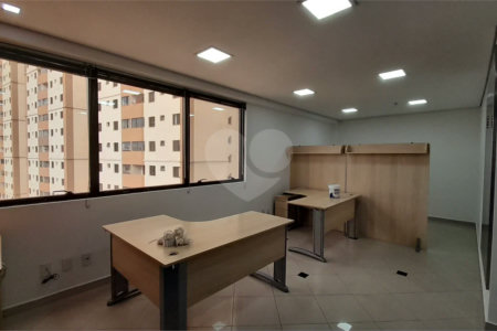 # SALA COMERCIAL MOBILIADA PARA LOCAÇÃO | 38 m² | 1 VAGA COBERTA | PARAÍSO – SANTO ANDRÉ/SP