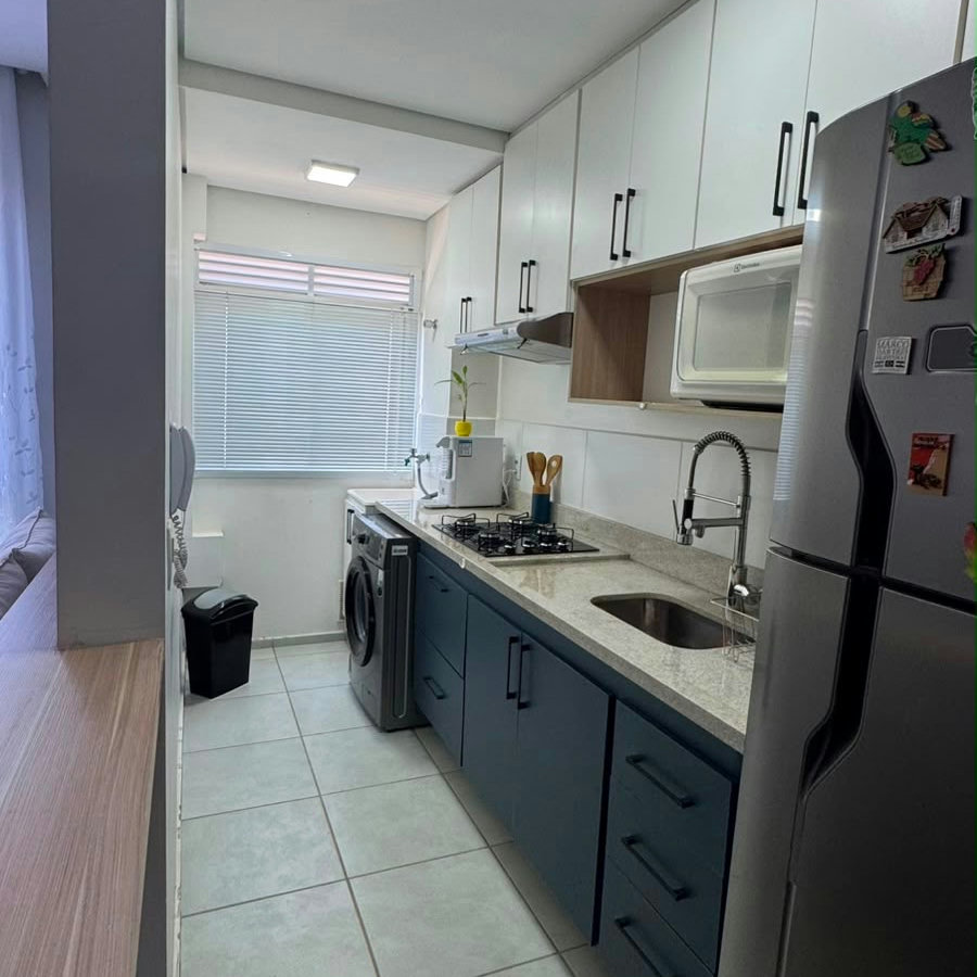 Apartamento de 2 dormitórios- Totalmente Mobiliado em Hortolândia