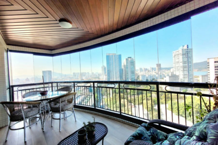 Apartamento à venda, 225 m² por R$ 2.350.000,00 - Aparecida - Santos/SP
