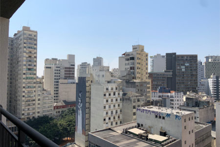Apartamento à venda com 1 quarto em República, São Paulo, SP