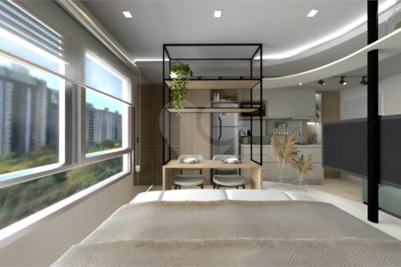 Apartamento à venda com 1 quarto no Centro, Mogi das Cruzes, SP