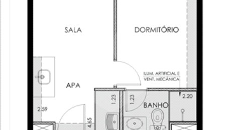 Apartamento à venda com 1 suíte em Butantã, São Paulo, SP