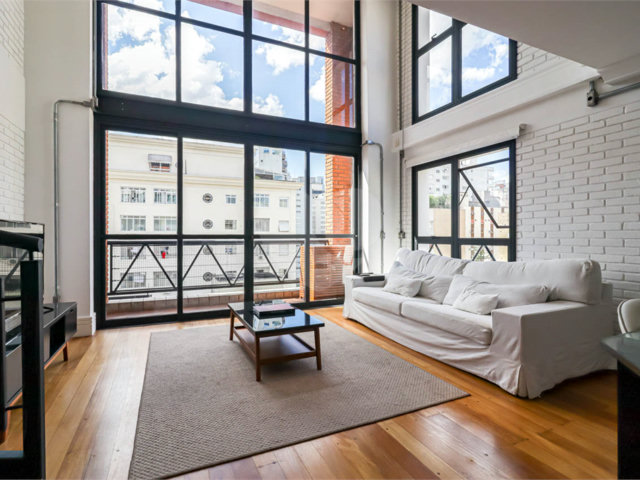 Apartamento à venda ou para alugar com 1 suíte em Jardim América, São Paulo, SP