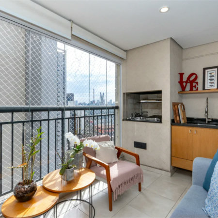 Apartamento à venda com 2 quartos, sendo 1 suíte, em Vila Gertrudes, São Paulo, SP