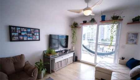 Apartamento à venda com 3 quartos, sendo 1 suíte,  em Jardim das Vertentes, São Paulo, SP