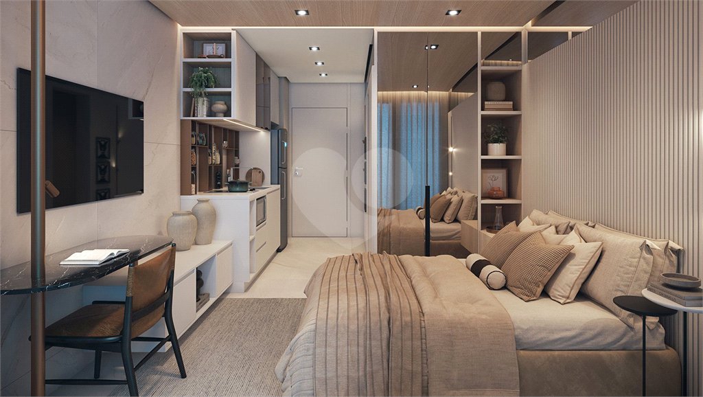 Apartamento à venda com 1 quarto em Vila Clementino, São Paulo, SP