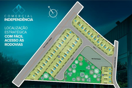 Terreno à venda com 1 suíte no condomínio Comercial Independência, Vinhedo - SP