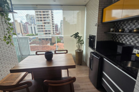 Apartamento com 2 dormitórios à venda, 95 m² por R$ 1.320.000,00 - Pompéia - Santos/SP