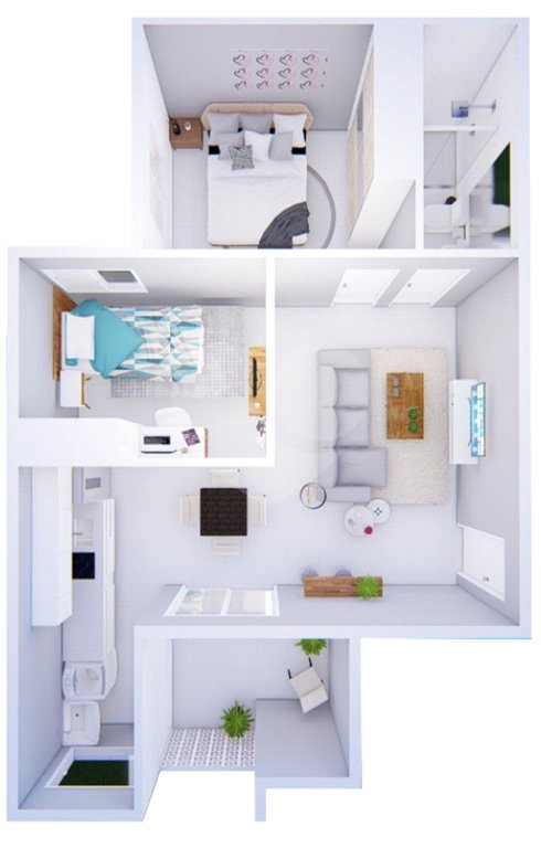 Apartamento à venda com 2 quartos em Vila Lúcia, São Paulo, SP