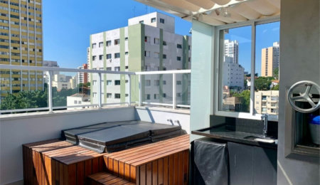 Cobertura à venda com 3 quartos, sendo 2 suítes,  em Sumaré, São Paulo, SP