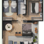Apartamento à venda com 2 quartos em Vila Rica, Sorocaba, SP