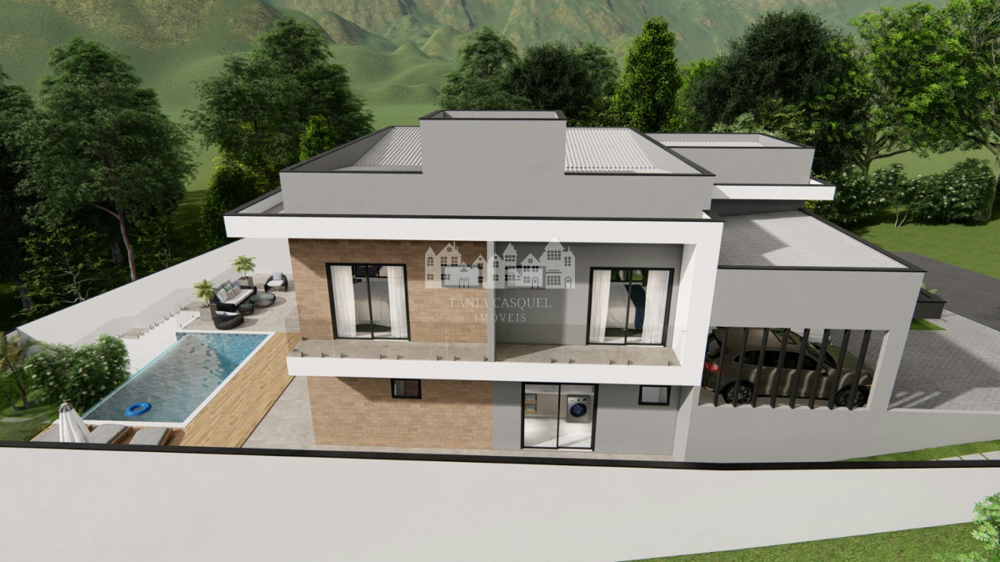 Casa Moderna com Pé-Direito Duplo — Conforto, Estilo e Lazer em Condomínio Completo, em Bragança