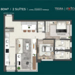 Apartamento à venda com 3 suítes em Brooklin Paulista, São Paulo, SP
