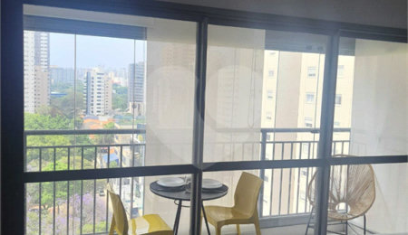 Apartamento à venda com 1 quarto em Moema, São Paulo, SP