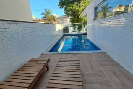 Apartamento, 109 m² - venda por R$ 1.100.000,00 ou aluguel por R$ 6.000,00/mês - Boqueirão - Santos/SP