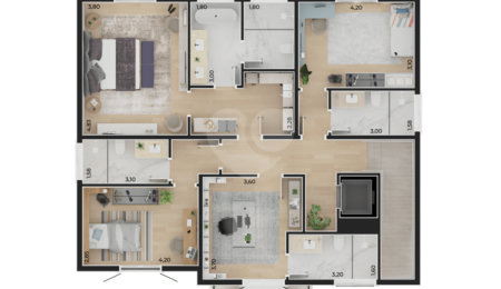 Casa à venda com 4 suítes no condomínio Vila Toscana, São Paulo - SP