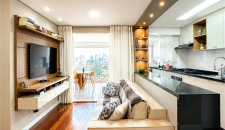 Apartamento à venda com 2 quartos, sendo 1 suíte, em Santo Amaro, São Paulo, SP
