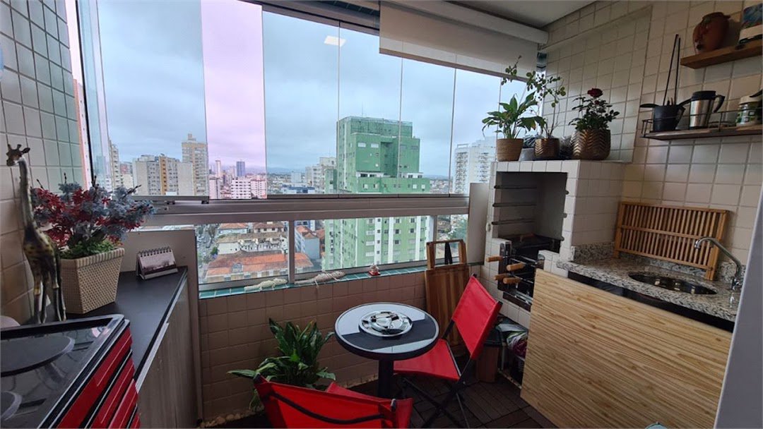 Apartamento com 3 dormitórios à venda - Itararé - São Vicente/SP